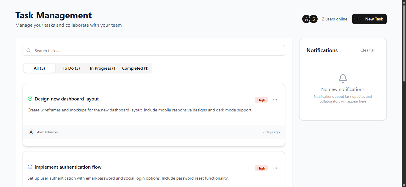 Task Management App